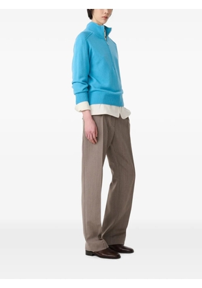 Studio Nicholson Maren half-zip sweater - Blue