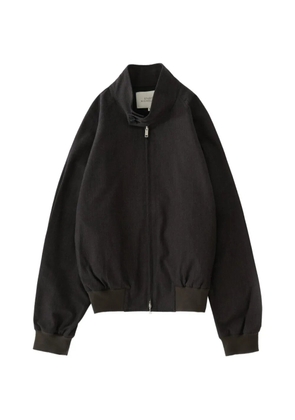 Studio Nicholson Over wool-cotton twill jacket - Brown