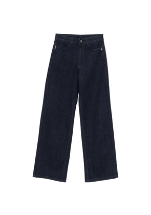 Patrizia Pepe five-pocket wide-leg jeans - Blue