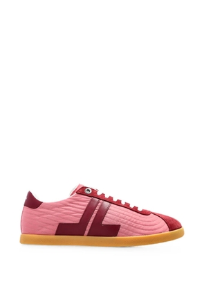 Lanvin Glen quilted calf leather sneakers - Pink