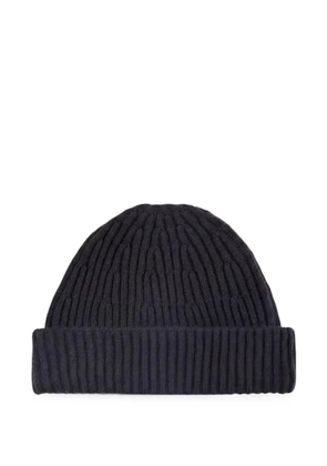 NN07 turn-up-brim beanie hat - Blue