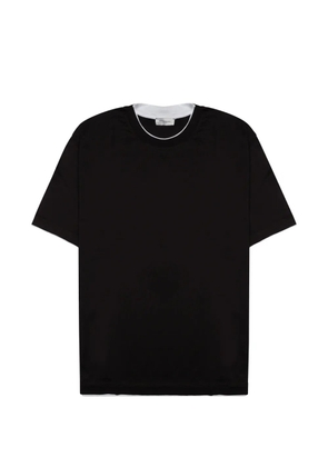 Paolo Pecora layered-effect cotton T-shirt - Black