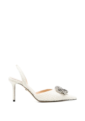 MACH & MACH Galaxy heeled pumps - Neutrals
