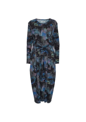 Henrik Vibskov Carry O mushroom-print dress - Black