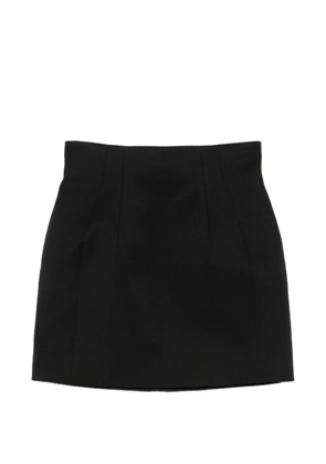 Mugler high-waisted mini skirt - Black