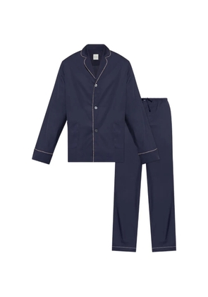 Paul Smith Signature Stripe piping-detail pajamas - Blue