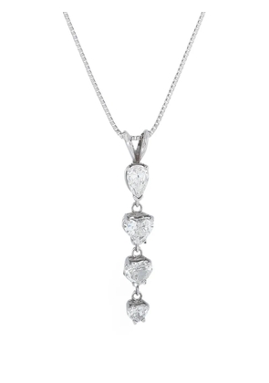 LB Exclusive diamond necklace - Silver