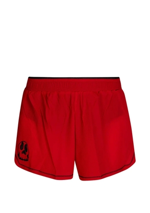 Y-3 GFX graphic-print shorts - Red