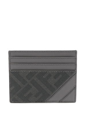 FENDI FF-print card holder - Grey