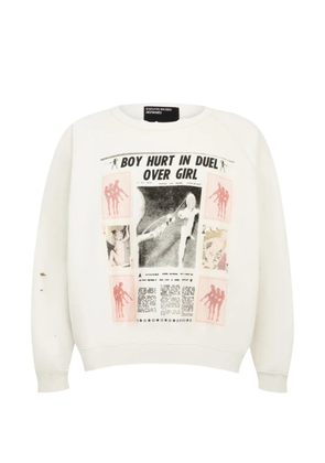 Enfants Riches Déprimés Boy Hurt in a Duel sweater - Neutrals