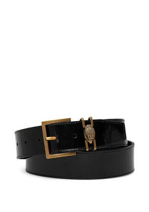 Kurt Geiger London Shoreditch eagle-detail belt - Black