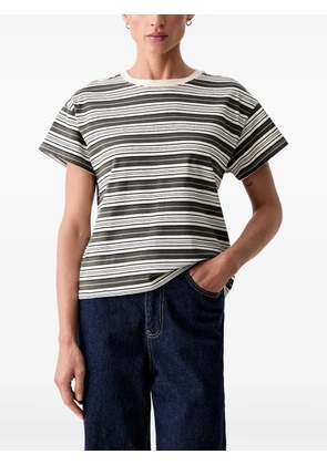 rag & bone striped-pattern T-shirt - Green