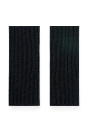 BOMPARD ribbed-knit mittens - Black