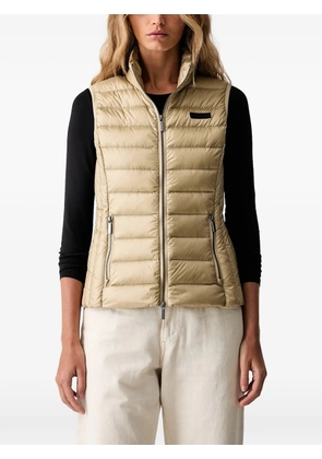 Armani Exchange quilted high-neck gilet - Neutrals