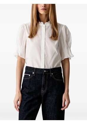rag & bone ruffled puff-sleeve blouse - White