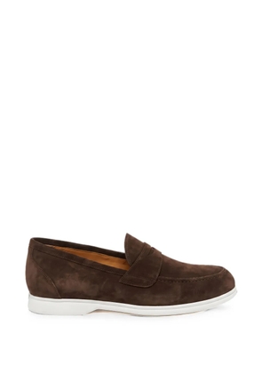 Kiton suede loafers - Brown