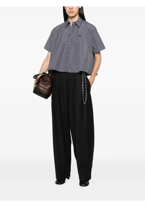 DARKPARK Phebe tapered trousers - Black