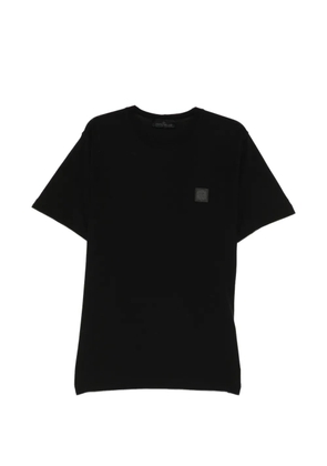 Stone Island logo-patch T-shirt - Black
