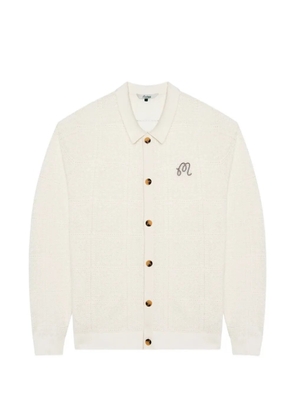 Malbon Golf Resort crochet-knit cardigan - White