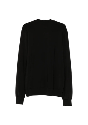 Rick Owens crew-neck long-sleeve sweater - Black
