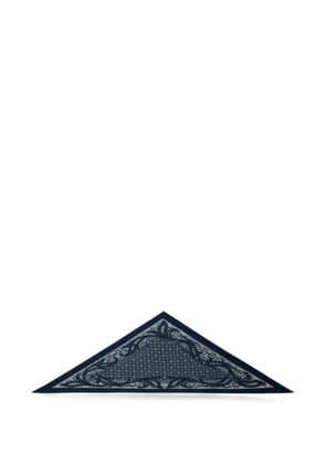 ETRO triangular scarf - Blue