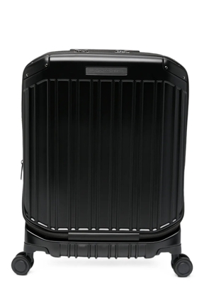 PIQUADRO logo-detail suitcase - Black