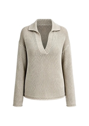 Vince coated cord sweater - Neutrals