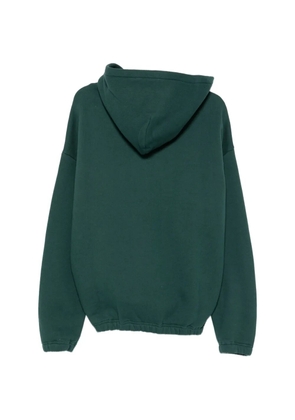 Autry logo-embroidered zip-up hoodie - Green