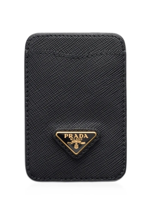 Prada Saffiano-leather card holder - Black