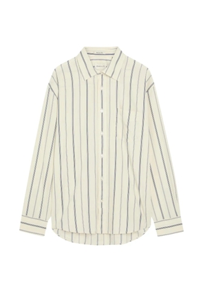 Gant striped long-sleeve shirt - Neutrals