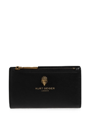 Kurt Geiger London Sloane leather wallet - Black