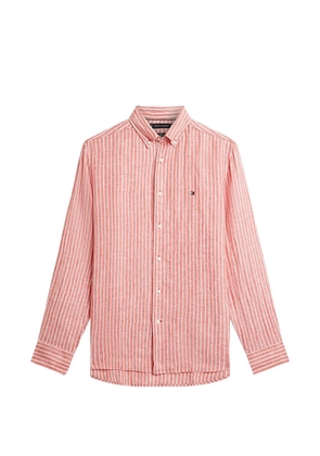 Tommy Hilfiger Bengal stripe linen shirt - Red