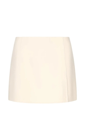 P.A.R.O.S.H. high-waisted A-line mini skirt - Neutrals
