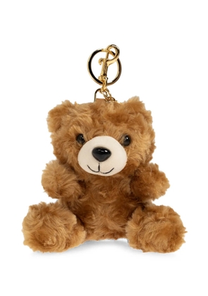 Moschino teddy bear pendant keyring - Brown