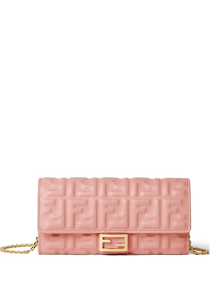 FENDI ff-motif chain shoulder bag - Pink
