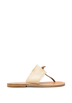 K. Jacques Wouri woven sandals - Neutrals