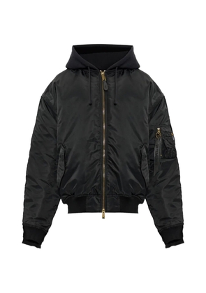 VETEMENTS x Alpha Industries hooded bomber jacket - Black