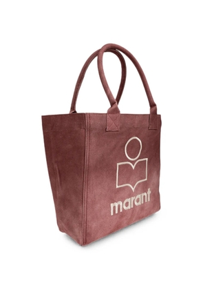 ISABEL MARANT small Yenky logo-embroidered tote bag