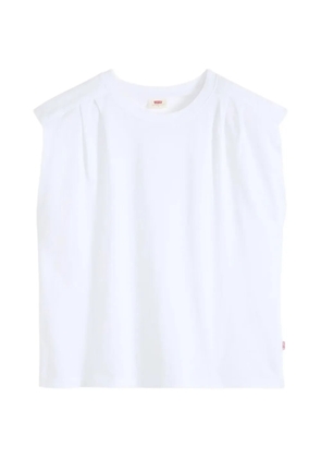 Levi's logo-patch vest - White
