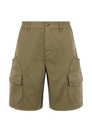LOEWE cargo cotton shorts - Green