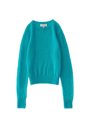 Studio Nicholson Eyla ribbed-trim sweater - Blue