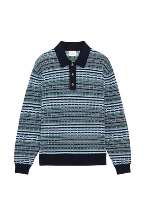 Drôle De Monsieur Coogi long-sleeved sweater - Blue