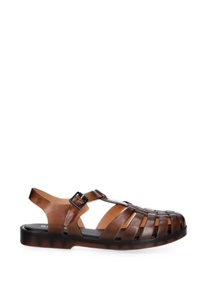 Melissa Possession cage-style buckled sandals - Brown