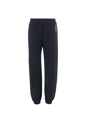 Jil Sander logo-print track pants - Blue