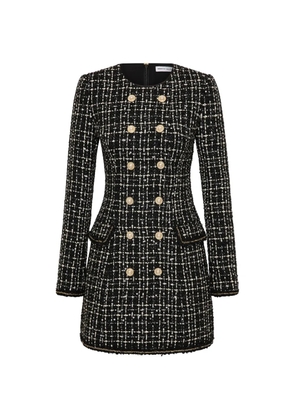 Rebecca Vallance Meringue blazer mini dress - Black