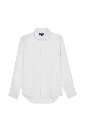 Vilebrequin chest-pocket long-sleeve shirt - White