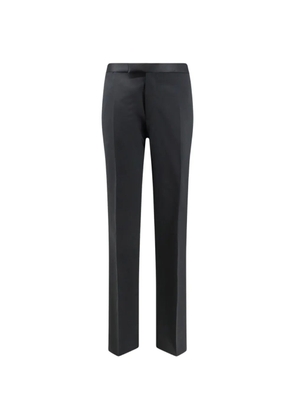 Tagliatore tuxedo virgin wool trousers - Black