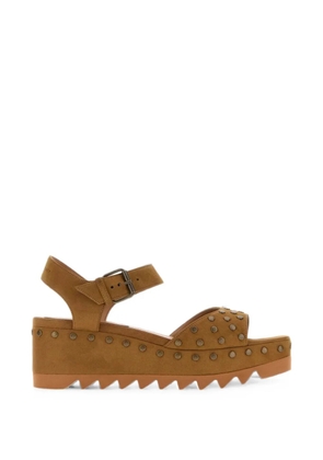 Stella McCartney Elyse stud-embellished sandals - Brown