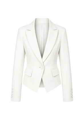 Veronica Beard single-breasted peak-lapel blazer - White