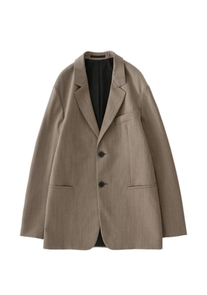 Studio Nicholson Roversi wool blazer - Brown